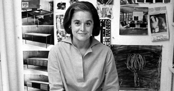 Photo of Florence Knoll Bassett, celebrated architect