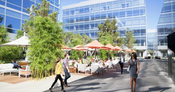 Lifestyle photography of The Commons at Santa Clara Square in Santa Clara, CA