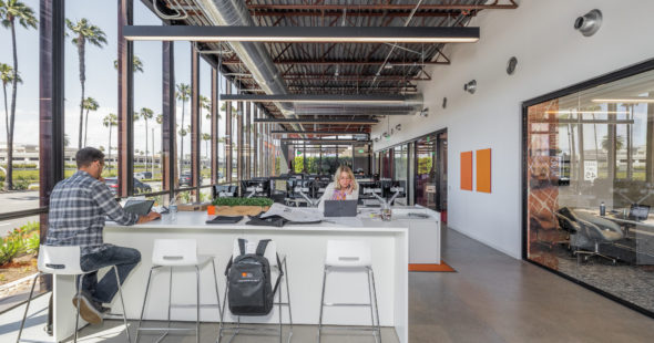 Interior view of SAA's office suite