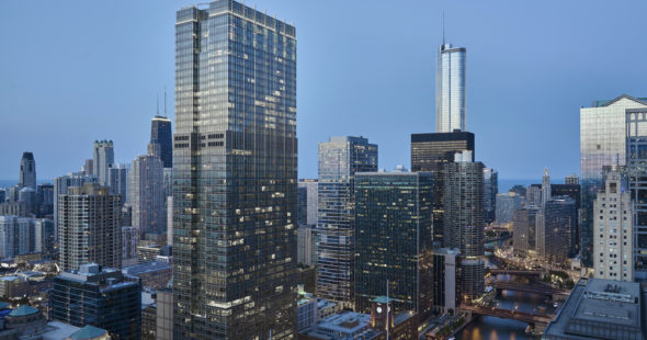 Skyline view of Chicago, IL