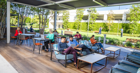 The Commons at 100 Spectrum Center Drive