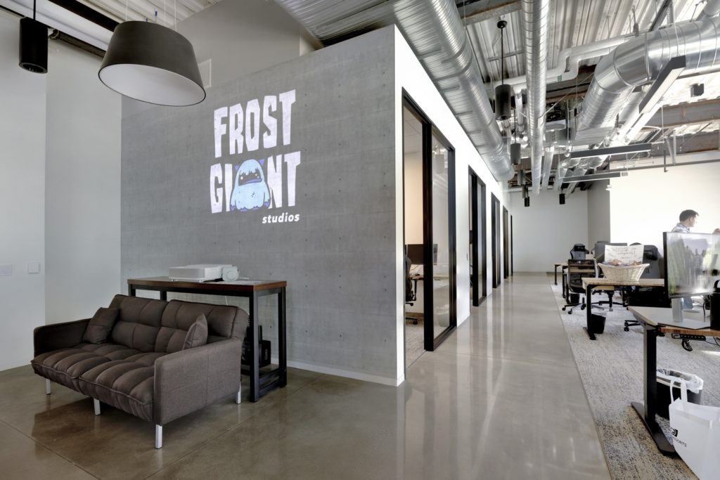 Frost Giant Studios entryway